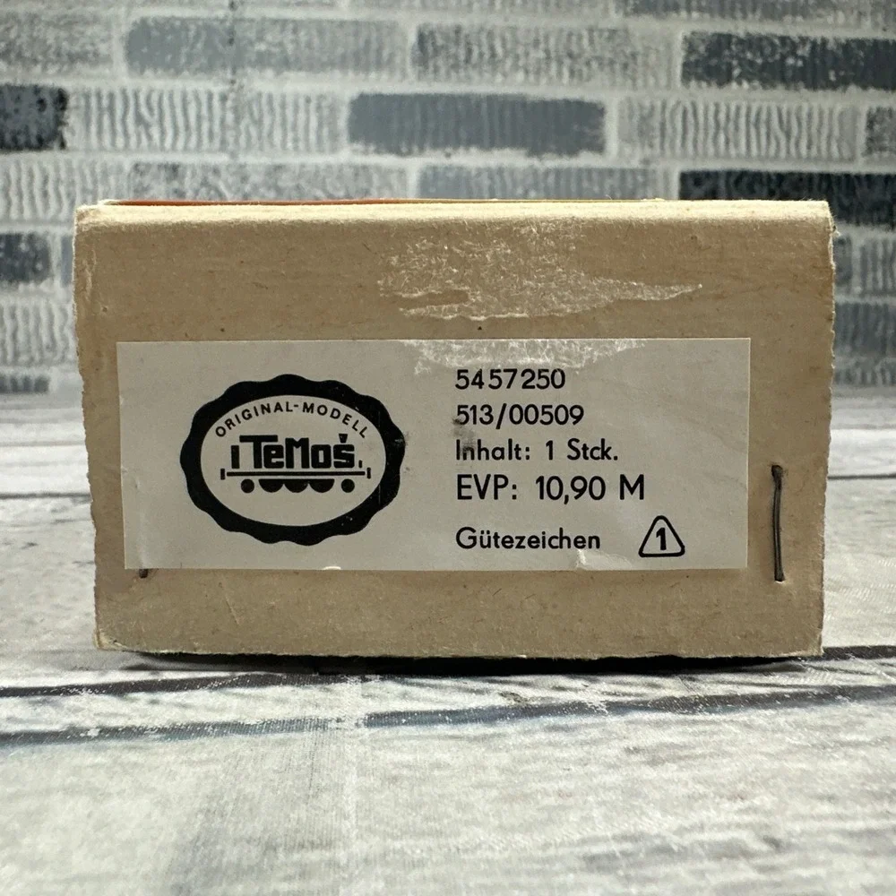 Vintage TeMos 513/00509 H0 DDR Diesel Fueling Station 1:87 Original Box